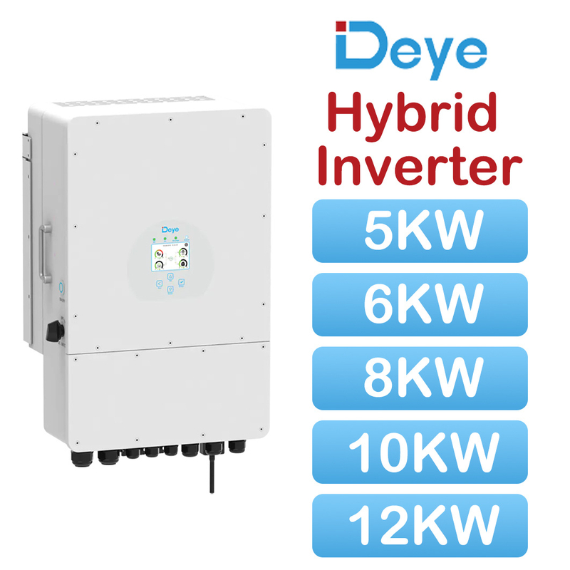 Склад ЕС Deye Sun-12K-Sg04lp3 Гибридный солнечный инвертор 3-фазная солнечная энергетическая система 12 кВт